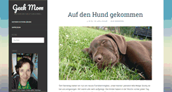 Desktop Screenshot of geek-mom.de