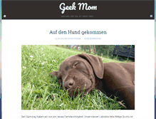Tablet Screenshot of geek-mom.de
